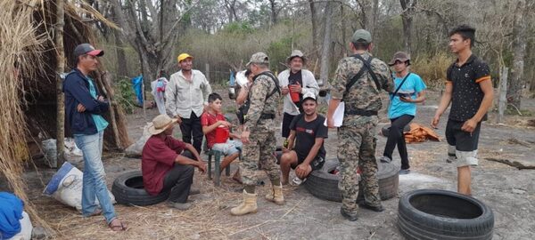 Sin tierras de San Pedro invadieron inmueble de Yambay, pero luego salieron