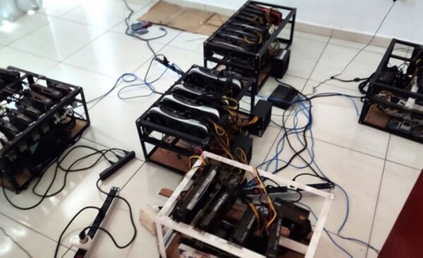 Intervienen criptominería con conexión irregular