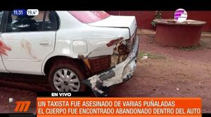 Taxista asesinado de varias puñaladas | Telefuturo