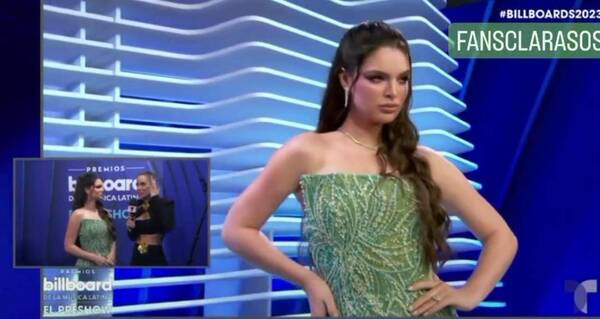 [VIDEO] Nadia Ferreira llegó a los Premios Billboard y entregará un premio súper importante
