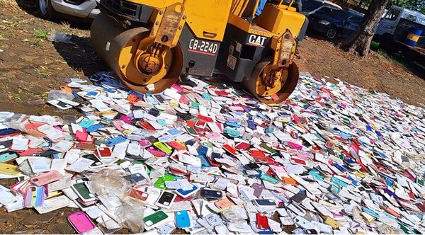 Destruyen importante lote de productos falsificados por disposición judicial