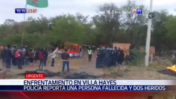 Enfrentamiento al lado de la finca de Defensa resulta en un muerto