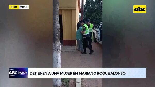 Video: Mujer detenida tras robo en una gomería  - ABC Noticias - ABC Color