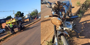 CHOQUE ENTRE MOTOCICLETAS SOBRE RUTAPY06 DEJA VARIOS HERIDOS