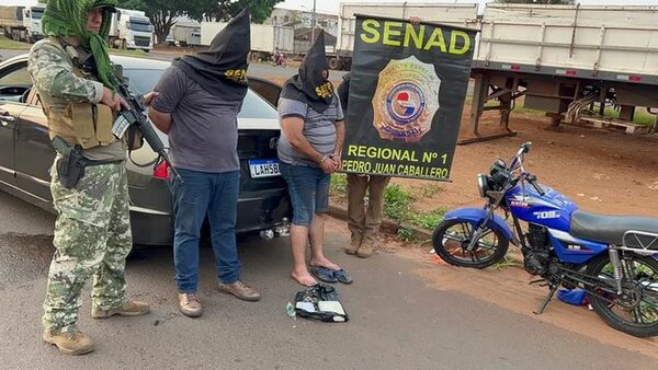 Caen dos supuestos traficantes en Pedro Juan Caballero
