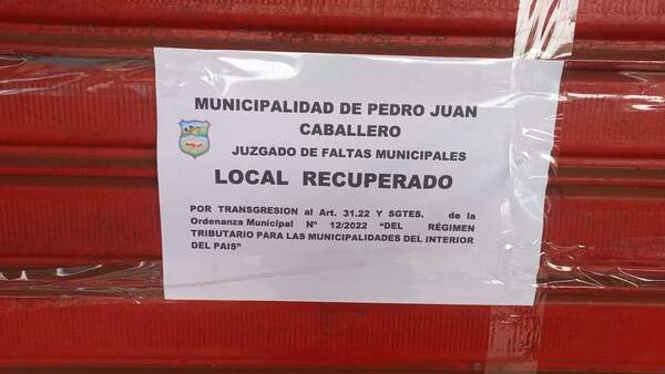 Municipalidad recupera casillas y salones de propietarios en mora - Oasis FM 94.3