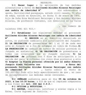 Imputados en fallido metrobús acceden a libertad ambulatoria con fianza de G 330 millones