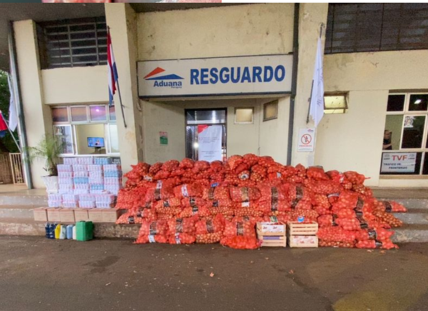 Golpe al contrabando: Incautaciones de alimentos y combustible en Encarnación