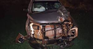 La Nación / Dejó dos muertos choque a moto por presunto alcoholizado