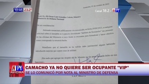 Fernando Camacho renuncia a su "ocupación vip" - Noticias Paraguay