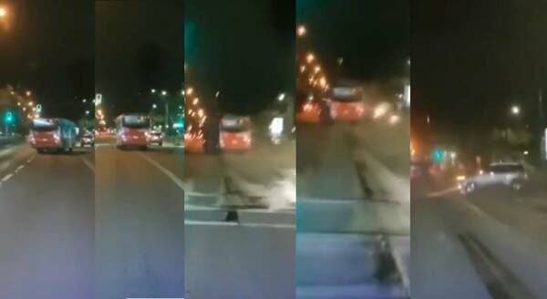 ¡Es posible! Chofer de colectivo iba manejando totalmente drogado, ndajeko