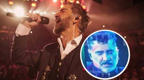 [VIDEO] ¡Alejandro Fernández se quedó dormido en medio de su concierto!