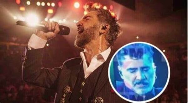 Alejandro Fernández se presenta con copas de más y se queda dormido en concierto
