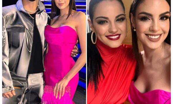 Miss Universo Paraguay también se codeó con famosos en los Billboard