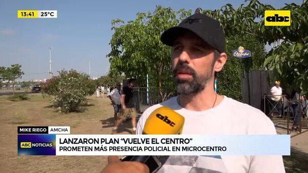 Video: lanzaron plan ‘’Vuelve el Centro’' - ABC Noticias - ABC Color