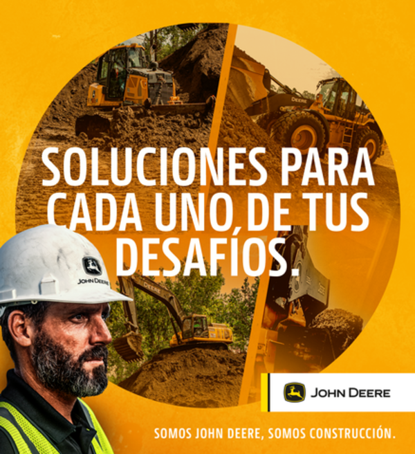 JOHN DEERE y KUROSU & CIA brindan soluciones para la construcción