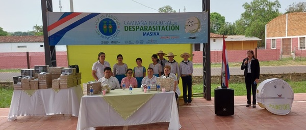 Salud inicia lanzamiento de la campaña nacional de desparasitación masiva a escolares de San Pedro - .::RADIO NACIONAL::.