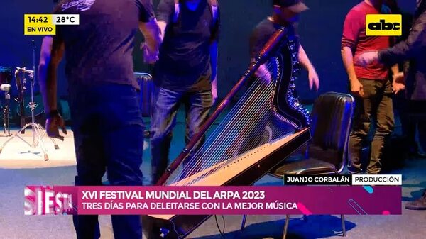 Video: XVI Festival Mundial del Arpa 2023 - Ensiestados - ABC Color