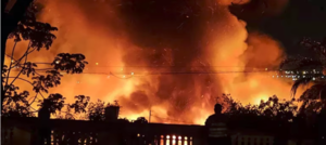 Tremendo incendio en la Chaca deja tres heridos