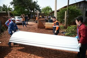 Asisten a unas 150 familias afectadas por el temporal en Alto Paraná - ABC en el Este - ABC Color