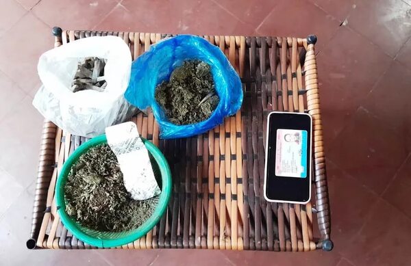 Fiscal allanó una vivienda buscando a un homicida, pero encontró marihuana - Policiales - ABC Color