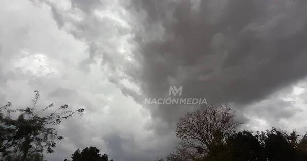 La Nación / Lluvias con tormentas para el sábado y domingo en gran parte del país