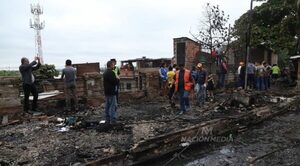 Un intubado con más de 65 % de quemaduras tras incendio
