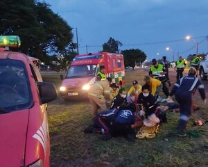 Niña muere en grave accidente en la ruta PY05 en Pedro Juan Caballero