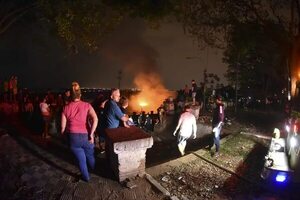 Paciente con 65% de quemaduras tras incendio en la Chacarita: “Estamos peleando por su vida” - Nacionales - ABC Color