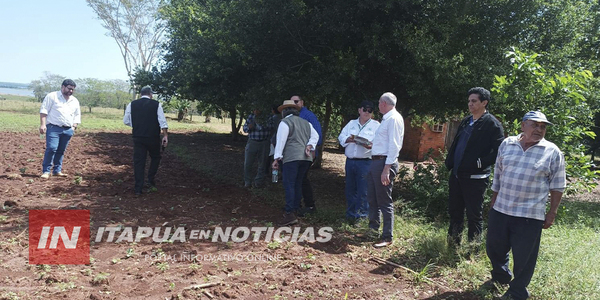INTENDENTE DE SAN JUAN DEL PARANÁ VERIFICÓ TRABAJOS DEL PROGRAMA ÑEMITY - Itapúa Noticias