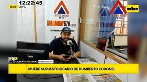 Video: Muere supuesto sicario de Humberto Coronel - ABC Noticias - ABC Color