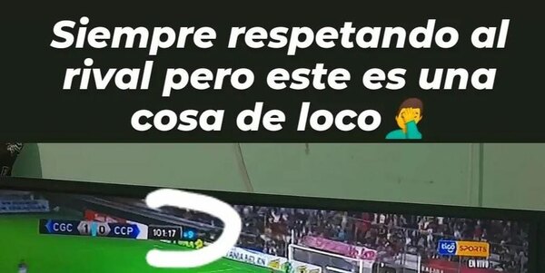 Versus / Un jugador de General Caballero pegó el "grito al cielo"