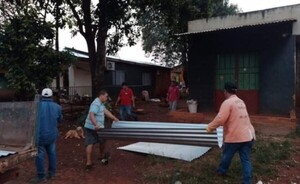 Tres días después de la tormenta, Santa Rita sigue reparando daños