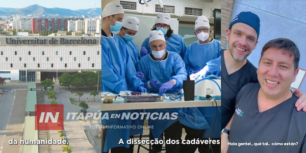 EL DR. OSVALDO IRALA DE ORALIFE PARTICIPA DE IMPORTANTE CURSO DE ESPECIALIZACION EN BARCELONA - Itapúa Noticias