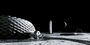 NASA y ICON se asocian para construir viviendas de “hormigón lunar” en la Luna
