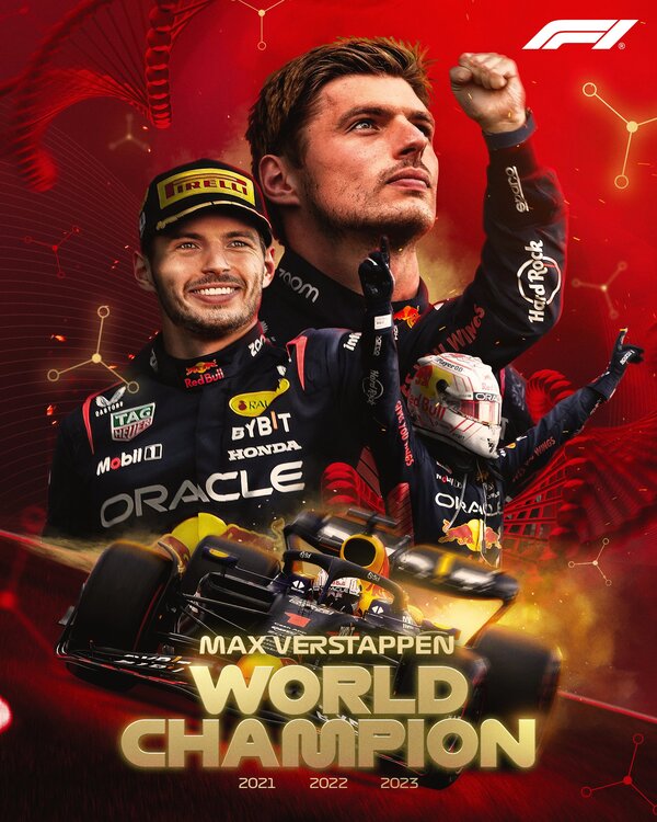 Fórmula 1: ¡Max Verstappen es tricampeón del mundo! - trece