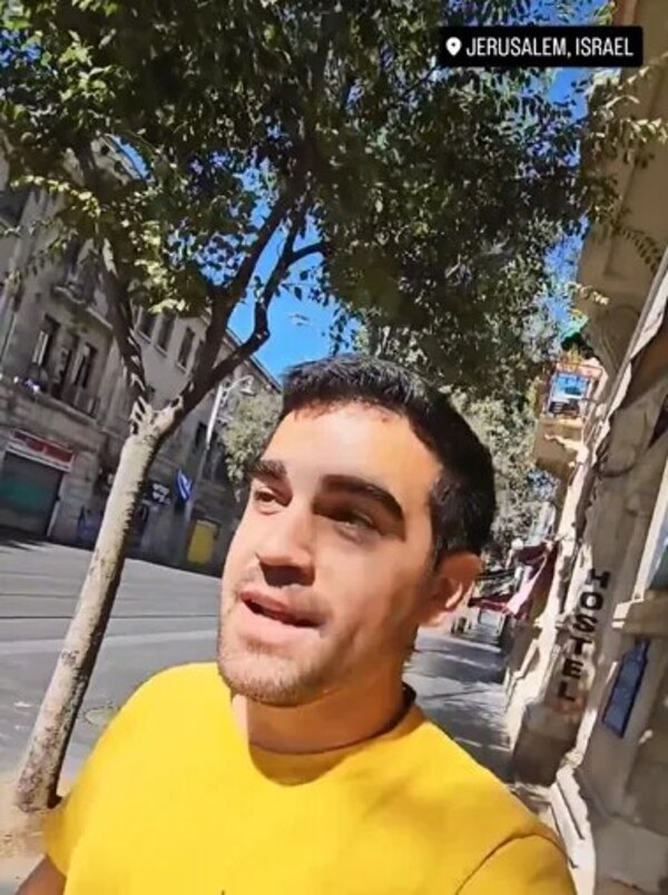 Video: Influencer paraguayo narra el momento de las sirenas en Israel ante declaración de guerra - Mundo - ABC Color