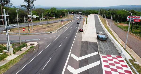 La Nación / Rampa de frenado evitó primer accidente en zona Pedrozo