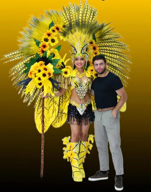 Simón Villalba, el paraguayo que diseñó el Mejor Traje Alegórico del Miss Teen USA 2023 - Gente - ABC Color