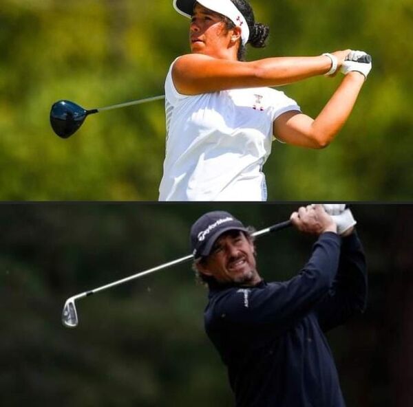 Sofía García y Carlos Franco sobresalen en el golf rentado