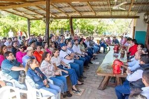 Colorados de Misiones dan su apoyo a su líder Horacio Cartes - Nacionales - ABC Color