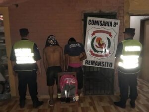 Dos aprehendidos por robo agravado a un hospedaje en Remansito - Policiales - ABC Color