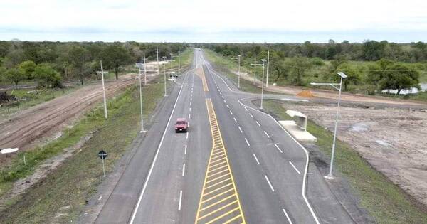 La Nación / Sector entregó con mucha emoción ruta Pilar-Alberdi