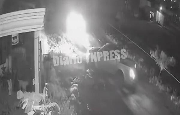Violencia extrema: Asalto, balacera y posterior quema de vehículo – Diario TNPRESS