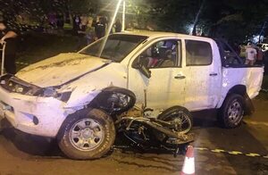 Choque múltiple deja un fallecido y una lesionada en Ciudad del Este - ABC en el Este - ABC Color