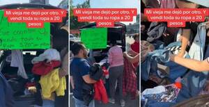 Le metieron los cuernos, pero hizo dinero: Ella se fue con otro, él vendió todas sus ropas