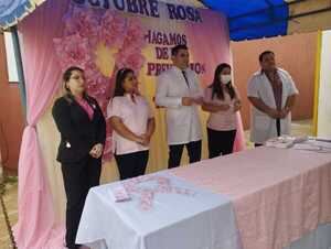 CLÍNICA MUNICIPAL DE VILLARRICA SE SUMA A LA CAMPAÑA DEL OCTUBRE ROSA.