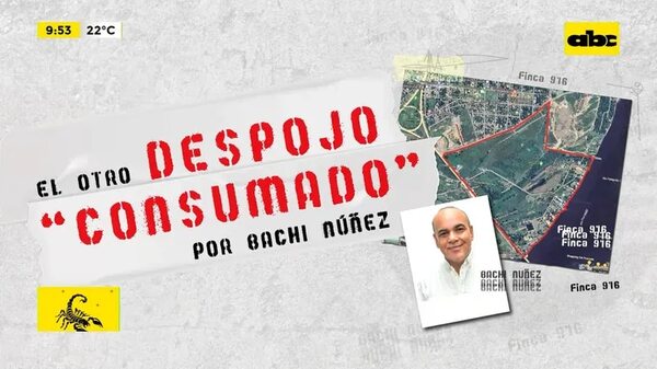 Video: Bachi arrastra historias de despojos - ABC Noticias - ABC Color