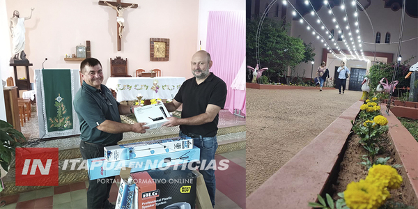 MUNICIPALIDAD DE GRAL. ARTIGAS REALIZÓ DONACIONES A PARROQUIA VIRGEN DEL ROSARIO - Itapúa Noticias