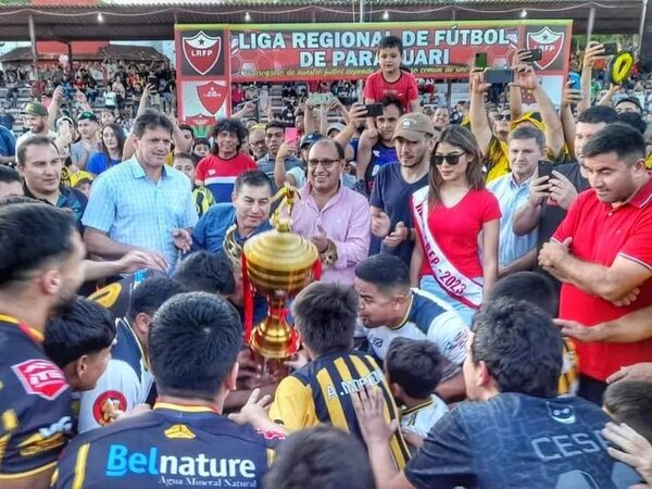 Sudamérica venció a 15 de Mayo y es tricampeón en Paraguarí - Fútbol - ABC Color
